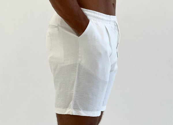 White Linen Short